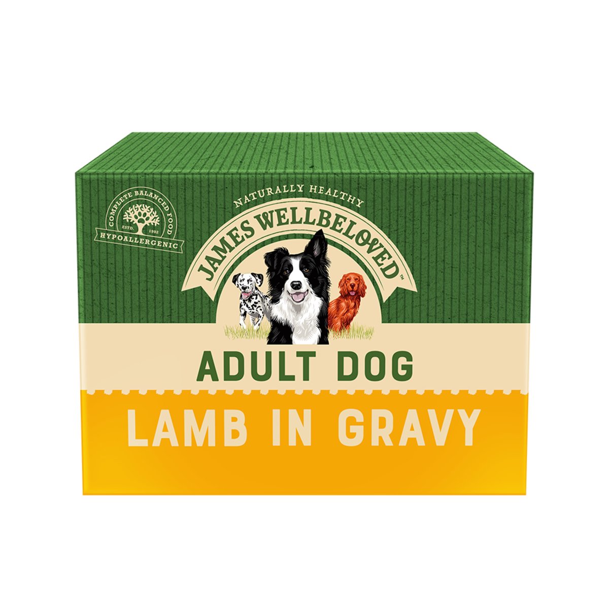 Adult Lamb in Gravy Wet Dog Pouches Hales Sawmills