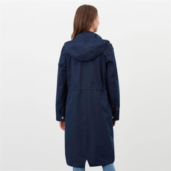 Joules Taunton Raincoat Marine Navy Hales Sawmills