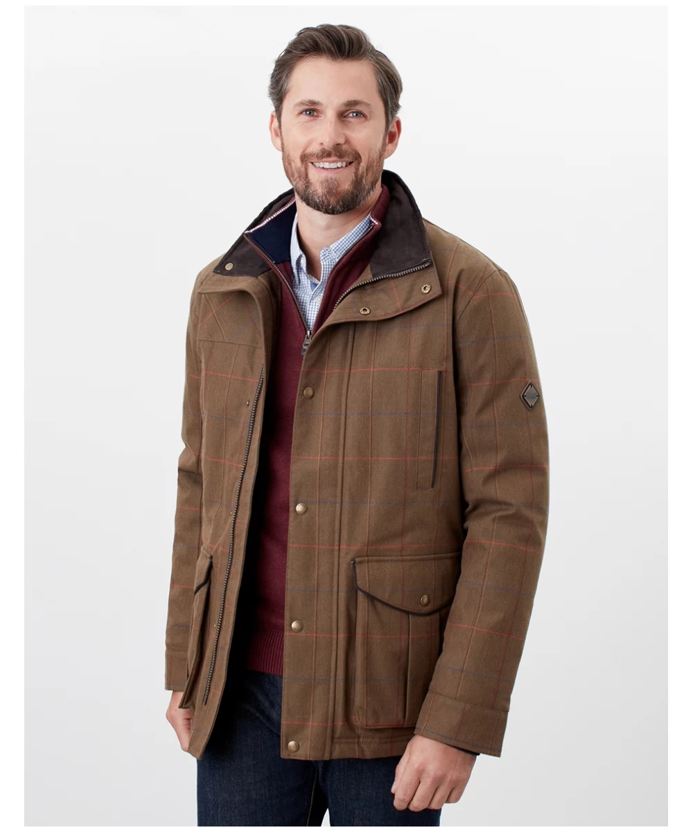 Joules Fullerton Jacket - Green Tweed - Hales Sawmills